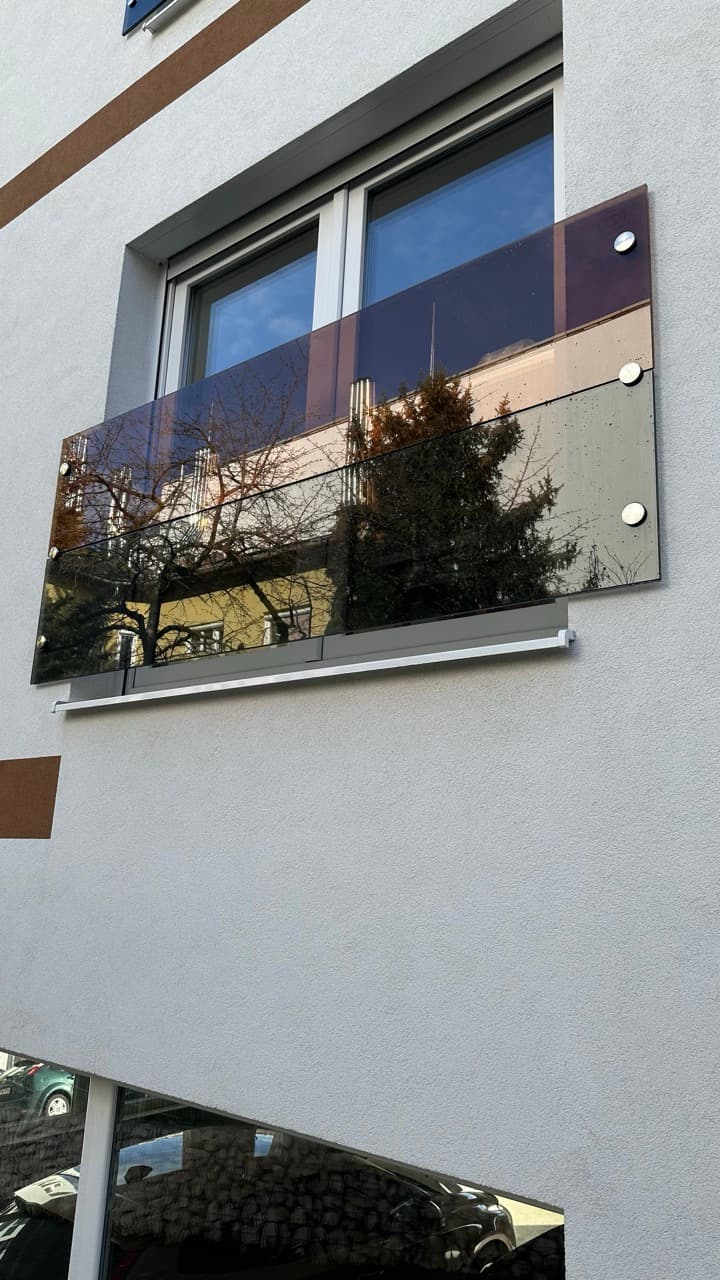 Üvegkorlát galéria referencia 5